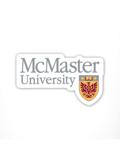 McMaster Official Crest Sticker - #7950263