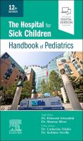 HOSPITAL FOR SICK CHILDREN HANDBOOK OF PEDIATRICS