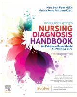 ACKLEY AND LADWIG'S NURSING DIAGNOSIS HANDBOOK : AN EVIDENCE-BASED GUIDE TO PLANNING CARE