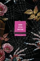 BURN AFTER WRITING - SPIDERS