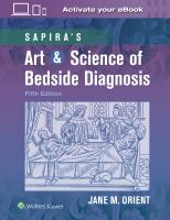 SAPIRA'S ART AND SCIENCE OF BEDSIDE DIAGNOSIS