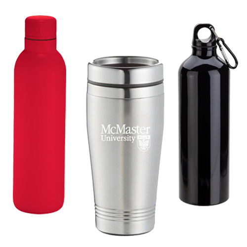 Water bottles & travel mugs