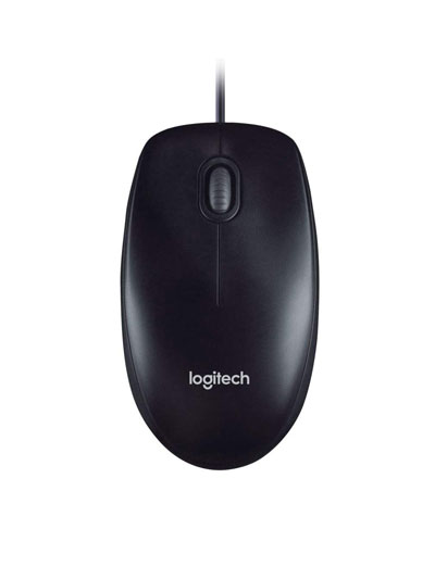 LOGITECH M100 WIRED MOUSE - #7278999