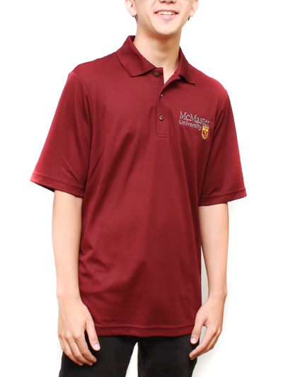 Official Crest Golf Shirt - Maroon