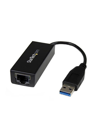 STARTECH USB 3.0 TO GIGABIT ETHERNET ADAPTER