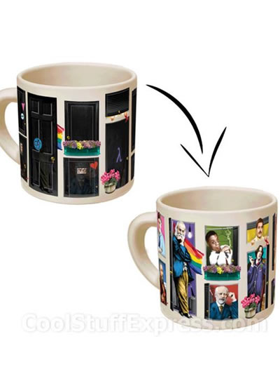 Great Gays Coming Out of the Closet Mug - #7504501