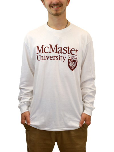 Official Crest Long Sleeve Tee - White