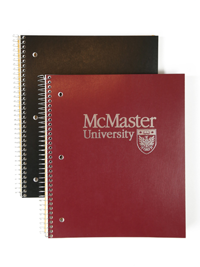 McMaster 3 Subject Notebook - #7725760