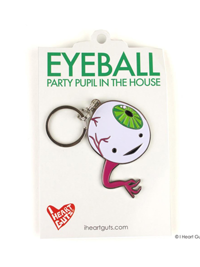 Eyeball Keychain- Party Pupil in the House