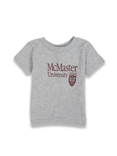 Infant McMaster Official Crest Tshirt - #7672513