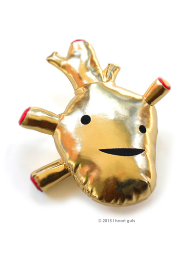 I Heart Guts - Heart of Gold Plush