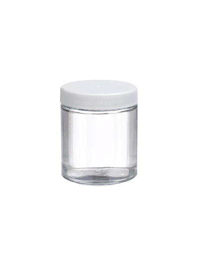 Clear Straight Sided Glass Jar 100ML