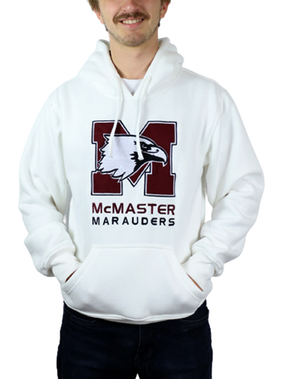 Classic McMaster Marauders Hood in White - #7838888