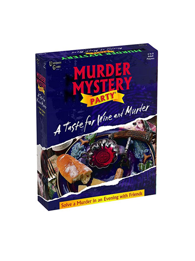 MURDER MYSTERY - A TASTE FOR WINE AND MURDER GAME - #7797088