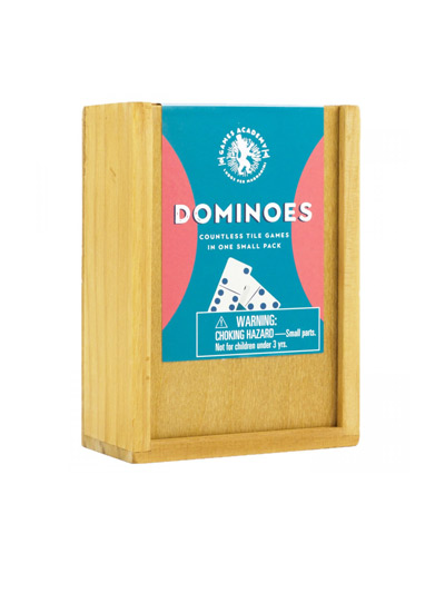 DOMINOES WOODEN BOX SET - #7889152