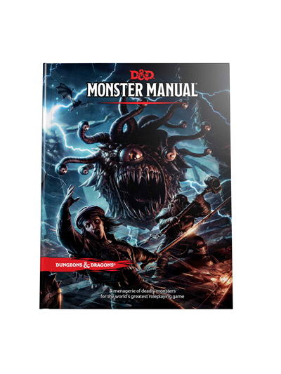 D&D: MONSTER MANUAL (BOOK)