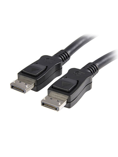 STARTECH 6FT DISPLAYPORT CABLE W/ LATCHES - #7406448