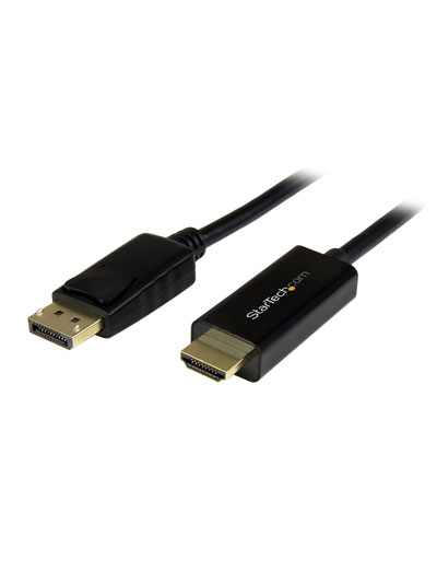 STARTECH DISPLAYPORT TO HDMI CABLE - 3FT - #7739960