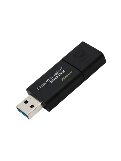 KINGSTON 64GB USB 3.0 FLASH DRIVE