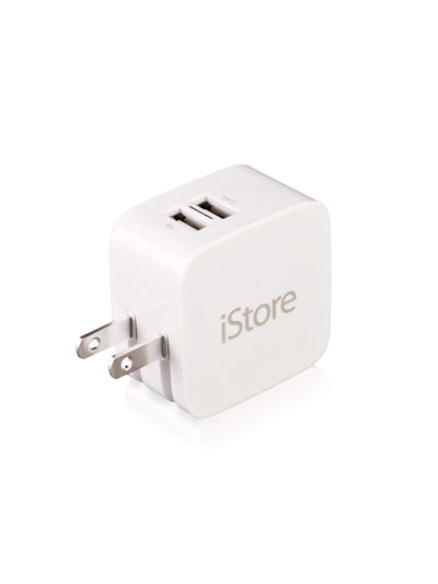 ISTORE 3.1A 2XUSB AC CHARGER