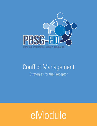 Conflict Management: Strategies for the Preceptor eModule - #7842917