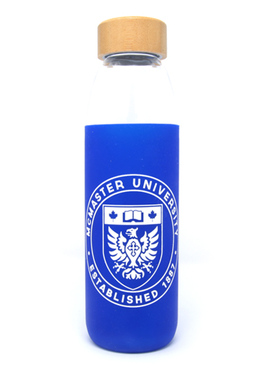 Kai Glass Water Bottle - Blue - #7794336