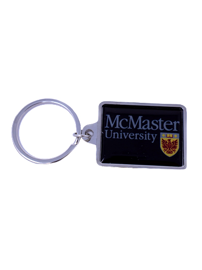 McMaster University Official Crest Keychain - #7650357