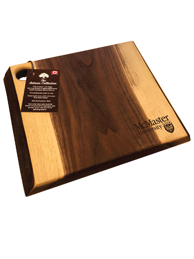 McMaster Crested Charcuterie Board - #7860773