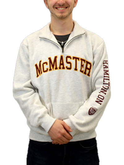 McMaster Hamilton 1/4 Zip Sweatshirt
