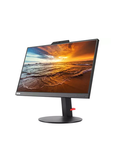 Lenovo ThinkVision T22v-10 21.5" FHD VoIP Monitor with Speaker and Webcam