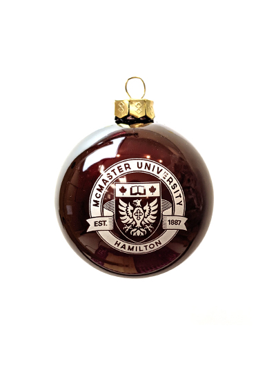 McMaster Glass Ball Ornament - #7880355