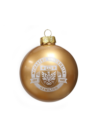 McMaster Glass Ball Ornament  - #7879567