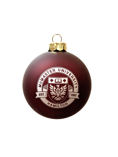 McMaster Glass Ball Ornament - #7879450
