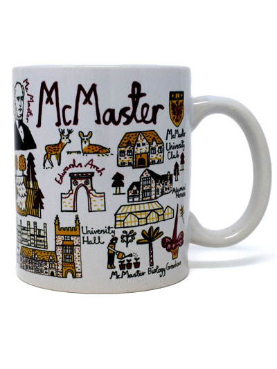 McMaster Cityscape Ceramic Mug 11oz