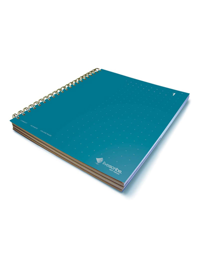 LIVESCRIBE 3-SUBJECT LINED NOTEBOOK - 8.5"X11" #1 - #7751797