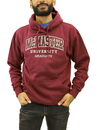 McMaster Graduate Hooded Sweatshirt  - #7873074