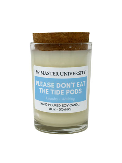 Don't Eat the Tide Pods 8oz Candle