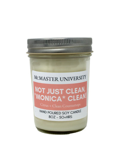 Not Just Clean Monica Clean 8oz Candle