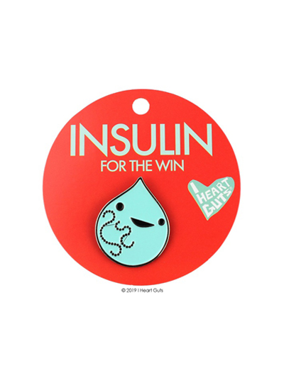 Insulin Lapel Pin