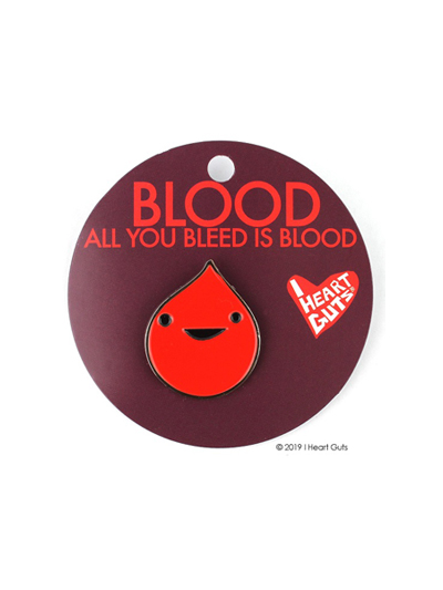Blood Lapel Pin - #7798709