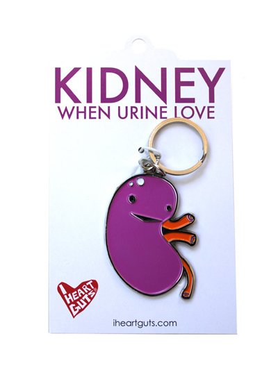Kidney Keychain