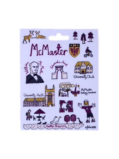 McMaster Sticker Sheet