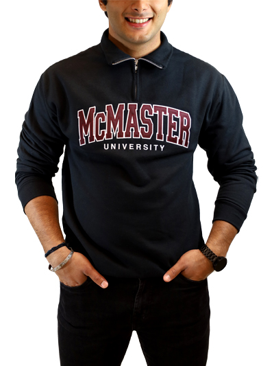 McMaster Full Front Twill 1/4 Zip - #7895016