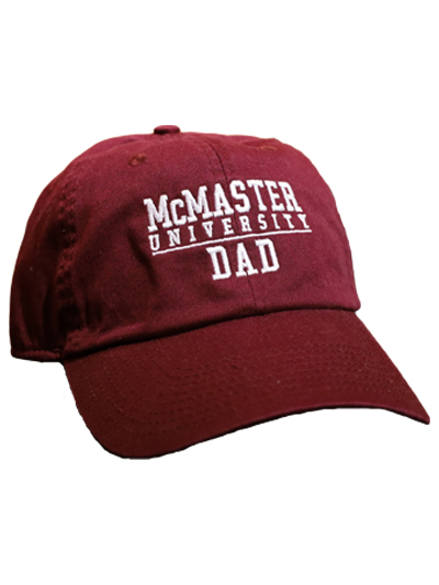 McMaster Dad Baseball Cap- Maroon - #7905035