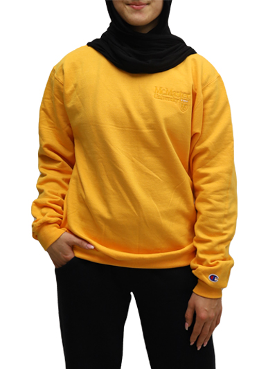 McMaster Official Crest Crewneck Sweater Champion  - #7901144