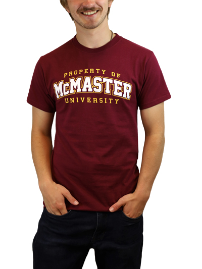 McMaster Men's T-shirts & Tanks | McMaster University Campus Store