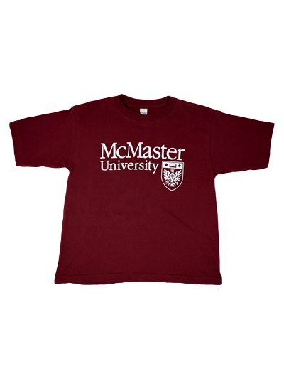 Youth McMaster Official Crest Tshirt - #7826708