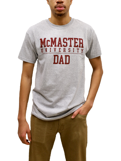 McMaster University Dad Tshirt - #7894322