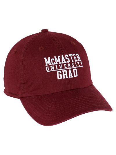 McMaster University Grad Baseball Cap - #7918792