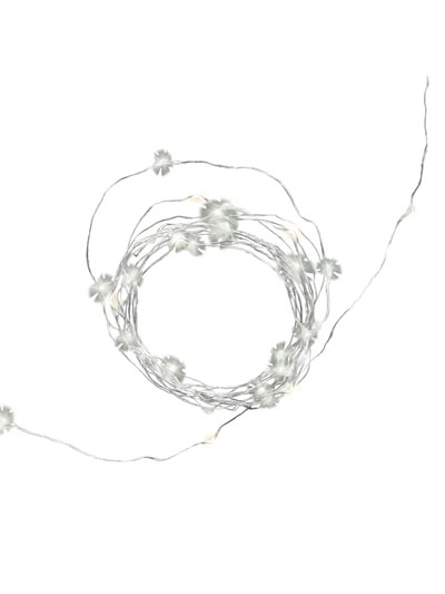 Silver Wire Lights - #7905222